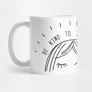 Be Kind To Yourd Mental Health Awareness T Shirt Gift Mug